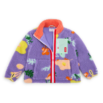 Fleecejacke Floral
