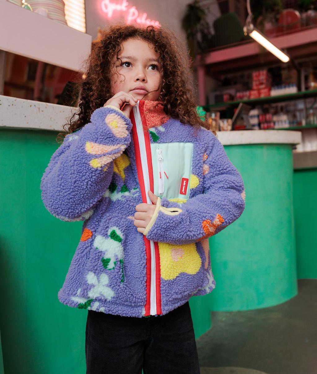 Fleecejacke Floral