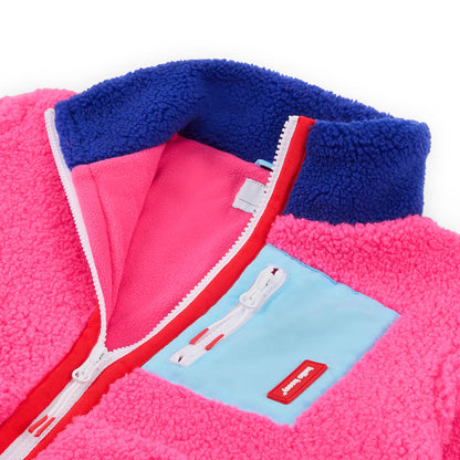 Fleecejacke Fuchsia