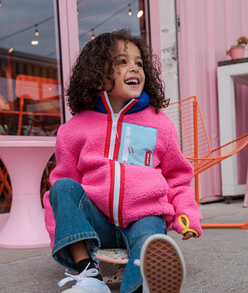 Fleecejacke Fuchsia