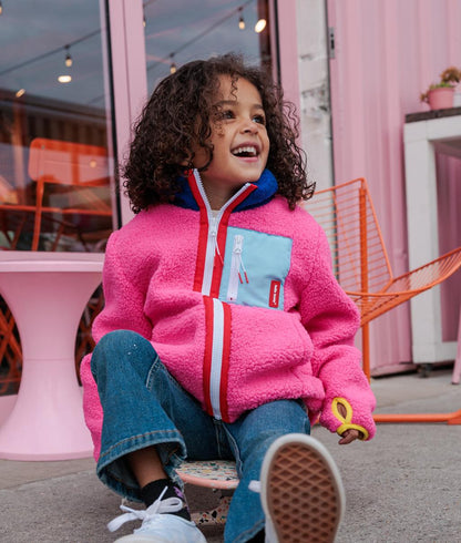 Fleecejacke Fuchsia
