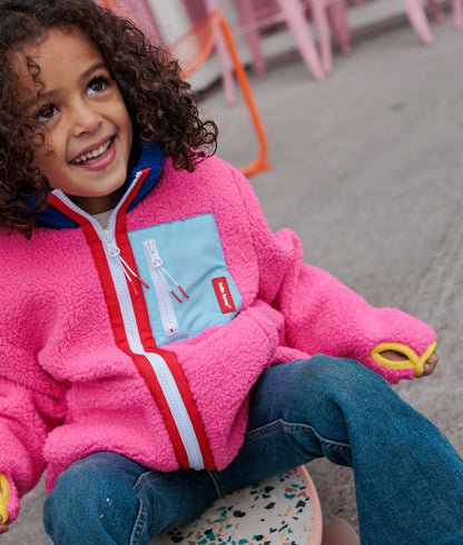 Fleecejacke Fuchsia