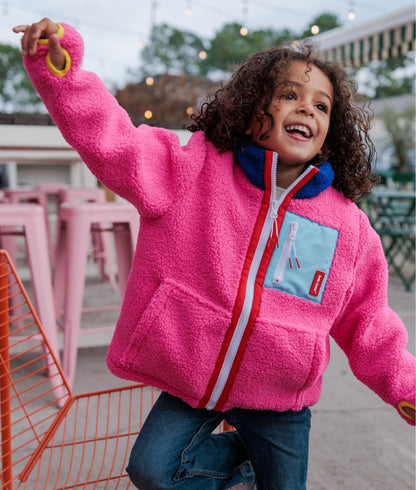 Fleecejacke Fuchsia