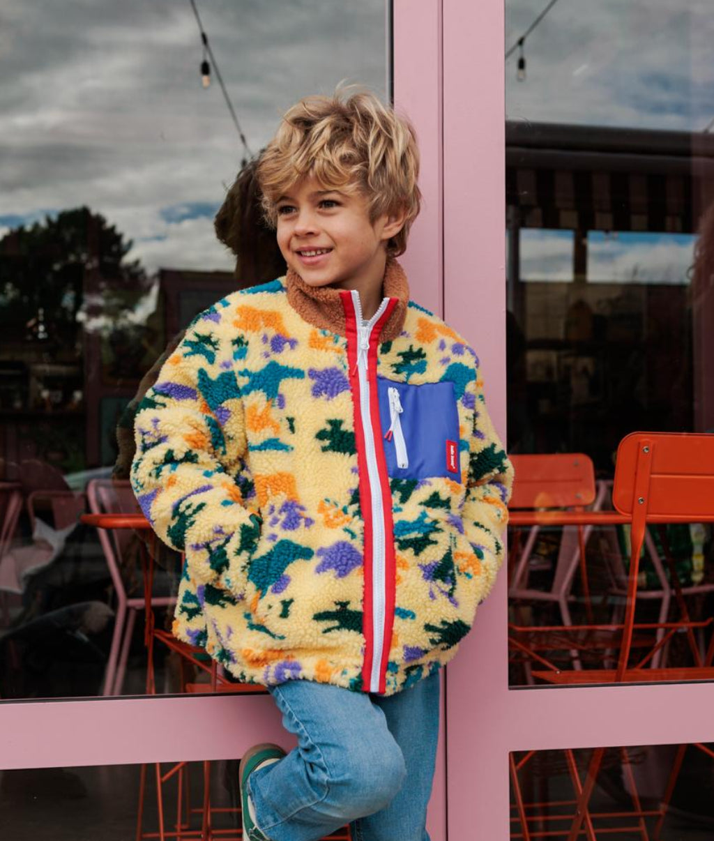 Fleecejacke Funky Camo