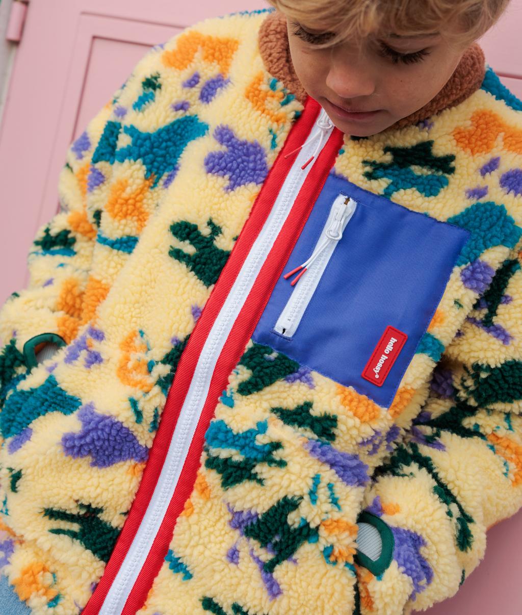 Fleecejacke Funky Camo