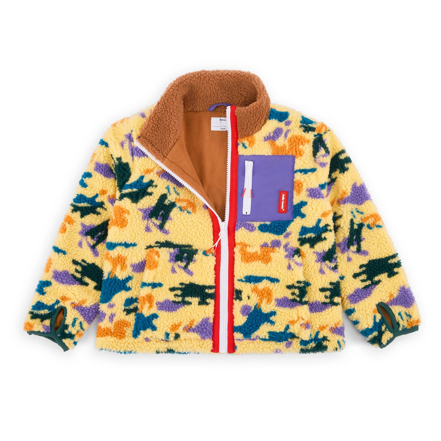 Fleecejacke Funky Camo