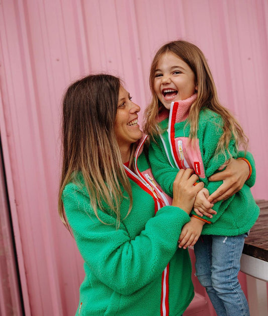 Fleecejacke Green Candy