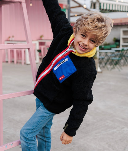 Fleecejacke Midnight Lemon
