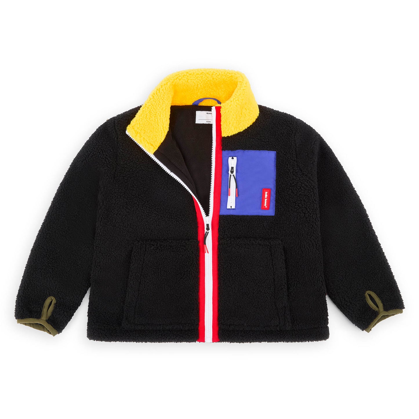 Fleecejacke Midnight Lemon