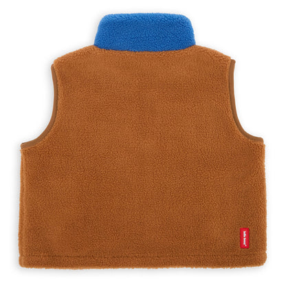 Fleece ärmellos Blue Camel