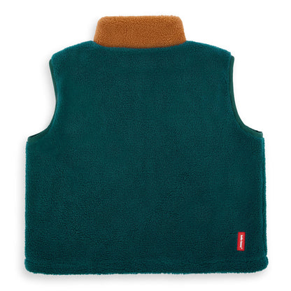 Fleece ärmellos Duck Blue