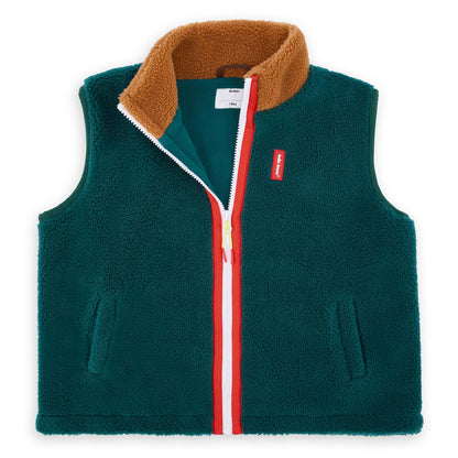 Fleece ärmellos Duck Blue