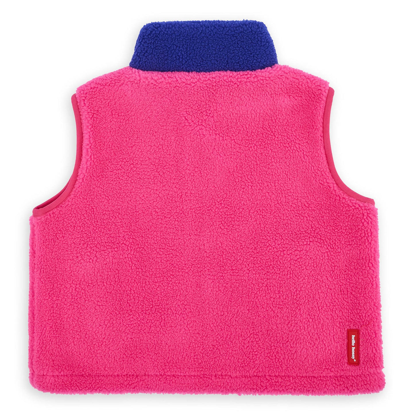 Fleece ärmellos Fuchsia