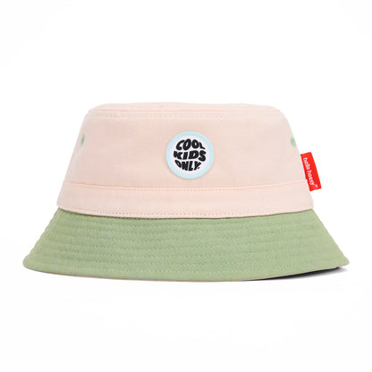 Bob Kinder Beige und grün Cool Kids Only Stickerei Hello Hossy