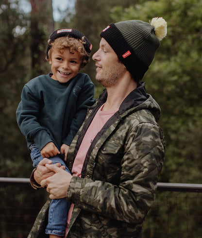 Mütze Color Block Olive Kinder & Babys, Cool Kids Only, Hello Hossy