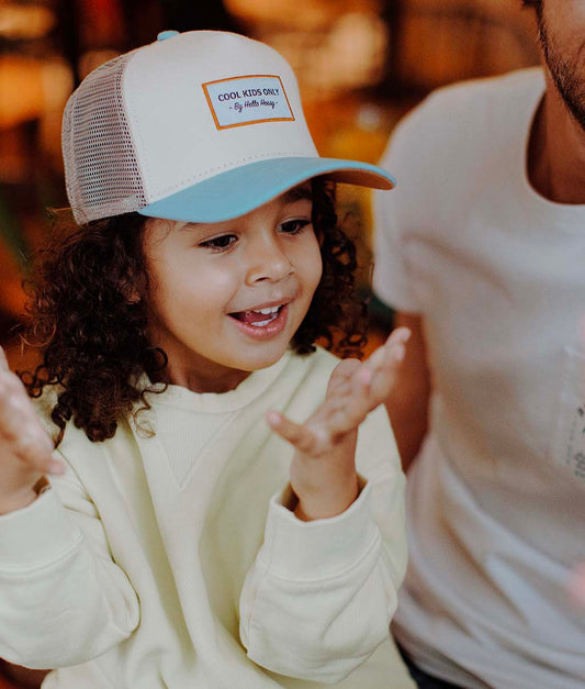 Casquette Enfants Mini Smooth, style Trucker, éco-responsable, certifiée Oeko-Tex, dès 9 mois, Cool Kids Only !